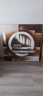 Te koop mooi cobra art schilderij, Huis en Inrichting, Ophalen, Zo goed als nieuw, Schilderij, 75 tot 100 cm