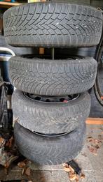 Winterbanden 185/60R15 op stalen velg - VW Polo 6R, Auto-onderdelen, Banden en Velgen, Ophalen, Gebruikt, 15 inch, Banden en Velgen