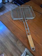 BBQ Grillmand - Klemrooster - Grillrooster - RVS, Ophalen of Verzenden, Nieuw