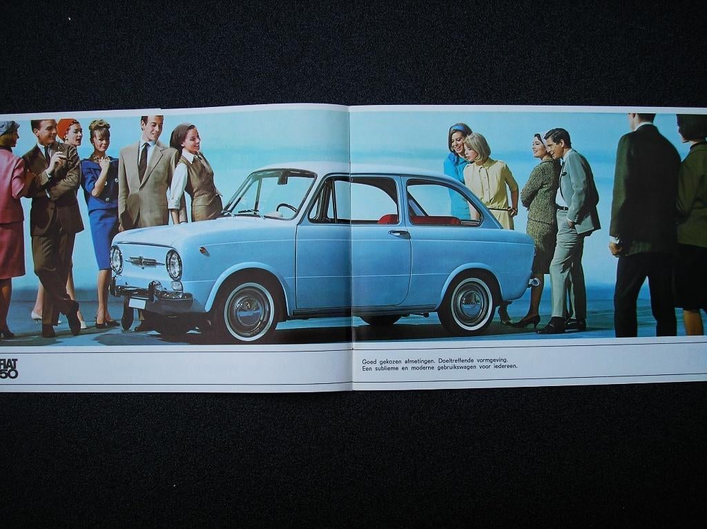 Fiat 850, 1964, Ophalen of Verzenden, Gelezen, Overige merken
