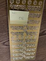 Stickervellen € 0,20 let stuk, Ophalen of Verzenden, Zo goed als nieuw, Overige thema's, Overige typen