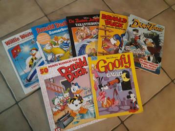 7 Donald Duck boeken beschikbaar voor biedingen