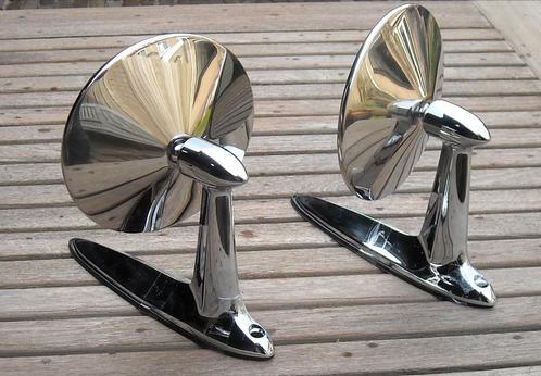 Chrome oldtimer spiegels type USA, Auto diversen, Auto-accessoires, Nieuw, Ophalen of Verzenden