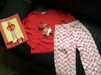 Wit rode Minnie Mouse meiden pyjama piama pijama mt 128-134, Kinderen en Baby's, Kinderkleding | Maat 128, Nieuw, Meisje, Ophalen of Verzenden