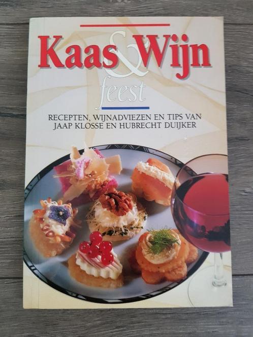 Boek : Kaas & Wijn feest - Het Nederlands Zuivelbureau, Boeken, Kookboeken, Zo goed als nieuw, Ophalen of Verzenden
