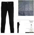 ZGNW jeans zwart John Richmond origineel mt 29 nwpr €190, Ophalen of Verzenden, Zo goed als nieuw, Zwart