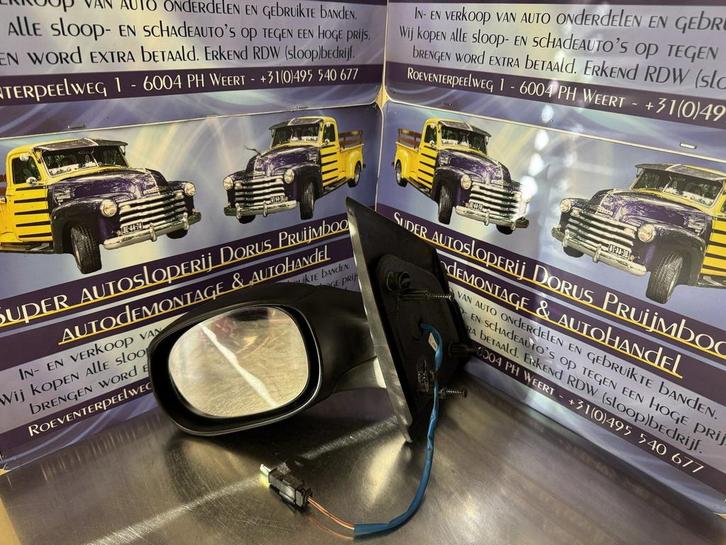 Citroen c2 spiegel links, Auto-onderdelen, Spiegels, Citroën, Gebruikt, Ophalen of Verzenden