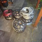 Partijtje led lichtslangen diverse kleuren, montage clips, Ophalen