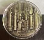 Herdenkingsmunten, verzilverd, kerk en paleis, Verzenden, Nederland, Munten