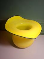 Vintage Murano Vaas - Bohemian Tango Stijl, Ophalen of Verzenden