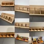 Mooie nieuw gemaakte EIKENHOUTEN gruttersbakken, Huis en Inrichting, Ophalen of Verzenden, Nieuw