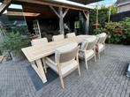 4 Seasons Outdoor Julia Low Dining set Tuinset Eetset, Verzenden, 6 zitplaatsen, Teakhout, Nieuw