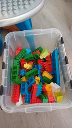 Plastic bloken met bouwtafel, Ophalen of Verzenden