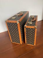 Vintage luxe reiskoffers VR Diann, Sieraden, Tassen en Uiterlijk, Koffers, 60 tot 70 cm, Slot, Leer, Ophalen of Verzenden