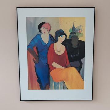 Poster 'Waiting' van Itzchak Tarkay beschikbaar voor biedingen