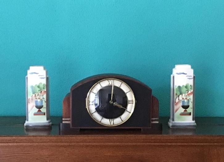 Art-deco vaasstel AMC België 306, Antiek en Kunst, Antiek | Vazen, Ophalen of Verzenden