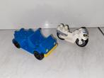 Duplo auto en motor, Kinderen en Baby's, Speelgoed | Duplo en Lego, Gebruikt, Ophalen of Verzenden, Duplo, Duplo