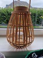 Twee lampen voor in de vensterbank met kaars, Ophalen of Verzenden, Zo goed als nieuw, Minder dan 50 cm