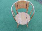 Rotan stoeltje brocant/bohemian, Huis en Inrichting, Ophalen, Zo goed als nieuw, Bruin, Eén