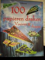 100 Papieren Draken - Vouwen & Vliegen, Usborne, Ophalen of Verzenden, Zo goed als nieuw, Scrapbooking en Knutselen