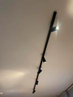 Rail met 5 Spots - Zwart LED, Huis en Inrichting, Lampen | Spots, Metaal of Aluminium, Ophalen of Verzenden, Zo goed als nieuw