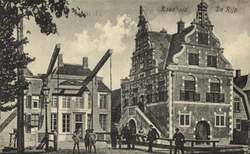 Raadhuis De Rijp - volk brug - ongelopen beschikbaar voor biedingen
