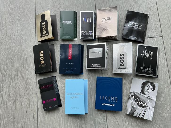 HERENPROEFJES EAU de PARFUM/ EAU de TOILETTE, Verzamelen, Parfumverzamelingen, Miniatuur, Ophalen of Verzenden