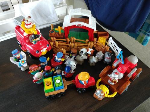 fisher price little people, Kinderen en Baby's, Speelgoed | Fisher-Price, Gebruikt, Overige typen, Met geluid, Ophalen