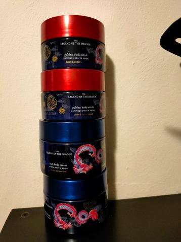Rituals of Dragon 2x Bodycream en 2x Bodyscrub Scrub Creme beschikbaar voor biedingen