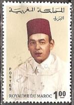 Marokko 7, koning2, Verzenden, Marokko, Gestempeld