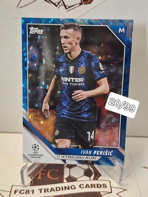 I. Perisic - Inter Milan - Topps UCL Flagship Blue 20/99, Verzamelen, Sportartikelen en Voetbal, Zo goed als nieuw, Poster, Plaatje of Sticker