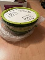 Tupperware Vershouddoos – Groen deksel, microgolfbestendig, Huis en Inrichting, Keuken | Tupperware, Ophalen, Nieuw, Groen, Bak of Kom