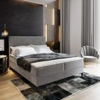 ACTIE Opberg Boxspring 120 x 200 Beige/Naturel - Basic, Beige, Ophalen of Verzenden, 120 cm, 200 cm
