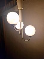 Vintage design bollamp kroonluchter, Huis en Inrichting, Lampen | Hanglampen, Ophalen of Verzenden, Zo goed als nieuw