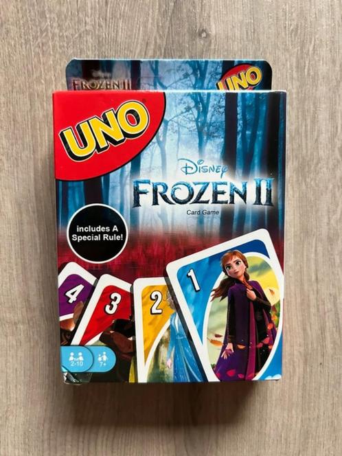 Uno Frozen 2, Hobby en Vrije tijd, Gezelschapsspellen | Kaartspellen, Nieuw, Ophalen of Verzenden