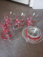 4 senseo kop en schotels Tord Boontje, Ophalen of Verzenden, Overige stijlen, Kop(pen) en/of Schotel(s), Glas
