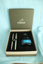 Parker Sonnet Vulpen Steel CT en Vulpotlood Steel GT Nieuw, Pennenset, Parker, Met doosje, Ophalen of Verzenden