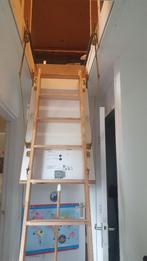 Vlizotrap, Zoldertrap, Vliering trapbak, Doe-het-zelf en Verbouw, Ladders en Trappen, Ophalen, Trap, Zo goed als nieuw, Opvouwbaar of Inschuifbaar