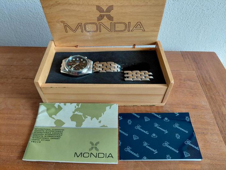 Mondia Zenith horloge - Valjoux 7750 - Zo goed als nieuw!, Sieraden, Tassen en Uiterlijk, Horloges | Heren, Zo goed als nieuw