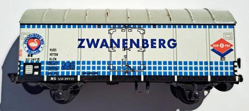 4 Blikken wagons HO (Bub), Hobby en Vrije tijd, Modeltreinen | H0, Gebruikt, Wagon, Gelijkstroom, Overige merken, Analoog, Ophalen of Verzenden