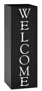 Paraplubak parapluhouder zwart wit metaal GRATIS BEZORGD!, Verzenden, Nieuw, Metaal