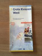 Waterkaart Nederland Grote Rivieren West + Amsterdam Alkmaar, Overige typen, Ophalen of Verzenden, Zo goed als nieuw