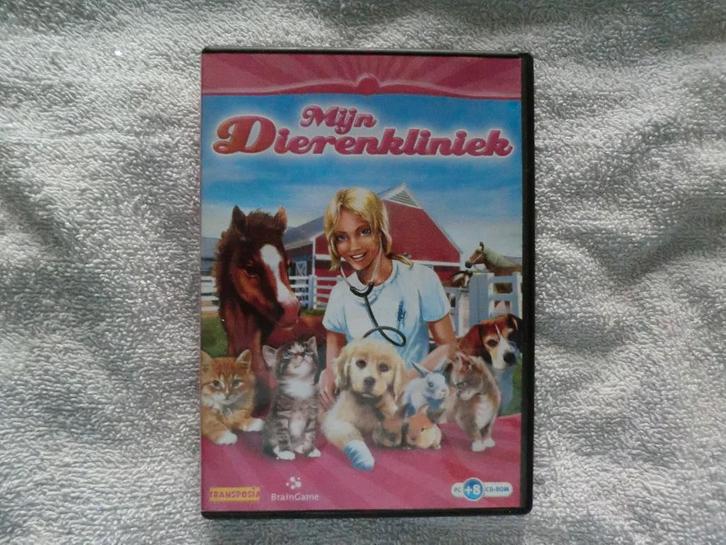 PC_CDROM mijn dierenkliniek, Spelcomputers en Games, Games | Pc, Zo goed als nieuw, Avontuur en Actie, 1 speler, Vanaf 3 jaar