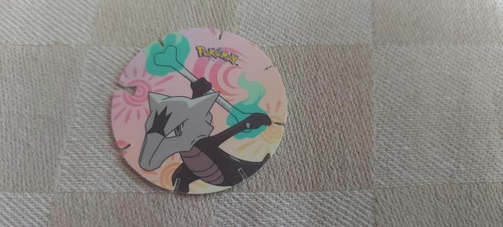 flippo pokemon chiki balls zeldzaam Alolan Marowak, Verzamelen, Flippo's, Losse flippo's, Ophalen of Verzenden