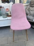 4 roze eetkamerstoelen, Huis en Inrichting, Stoelen, Ophalen, Zo goed als nieuw, Overige kleuren, Vier
