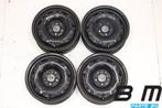 Set 14 inch stalen velgen VW Polo 9N / 9N3, Gebruikt, Velg(en)
