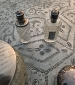 Antiek zilver parfumflesje poederdoos rouge, Antiek en Kunst, Antiek | Goud en Zilver, Ophalen of Verzenden, Zilver