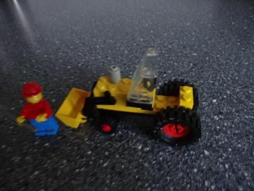 Lego  625 Tractor Digger met poppetje beschikbaar voor biedingen