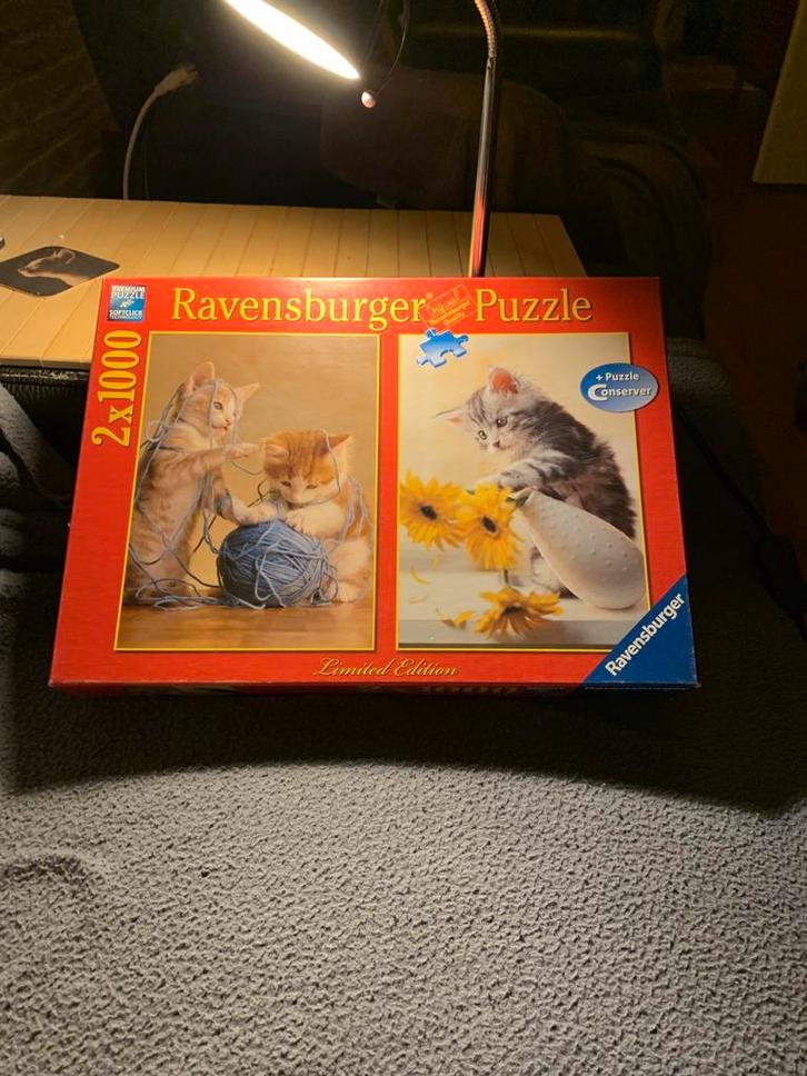 Legpuzzels 2000 stukjes, Hobby en Vrije tijd, Denksport en Puzzels, Zo goed als nieuw, Meer dan 1500 stukjes, Ophalen of Verzenden
