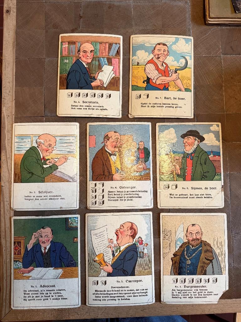 boerenschroom kaarten, Vijf spelers of meer, Ophalen of Verzenden, Gebruikt